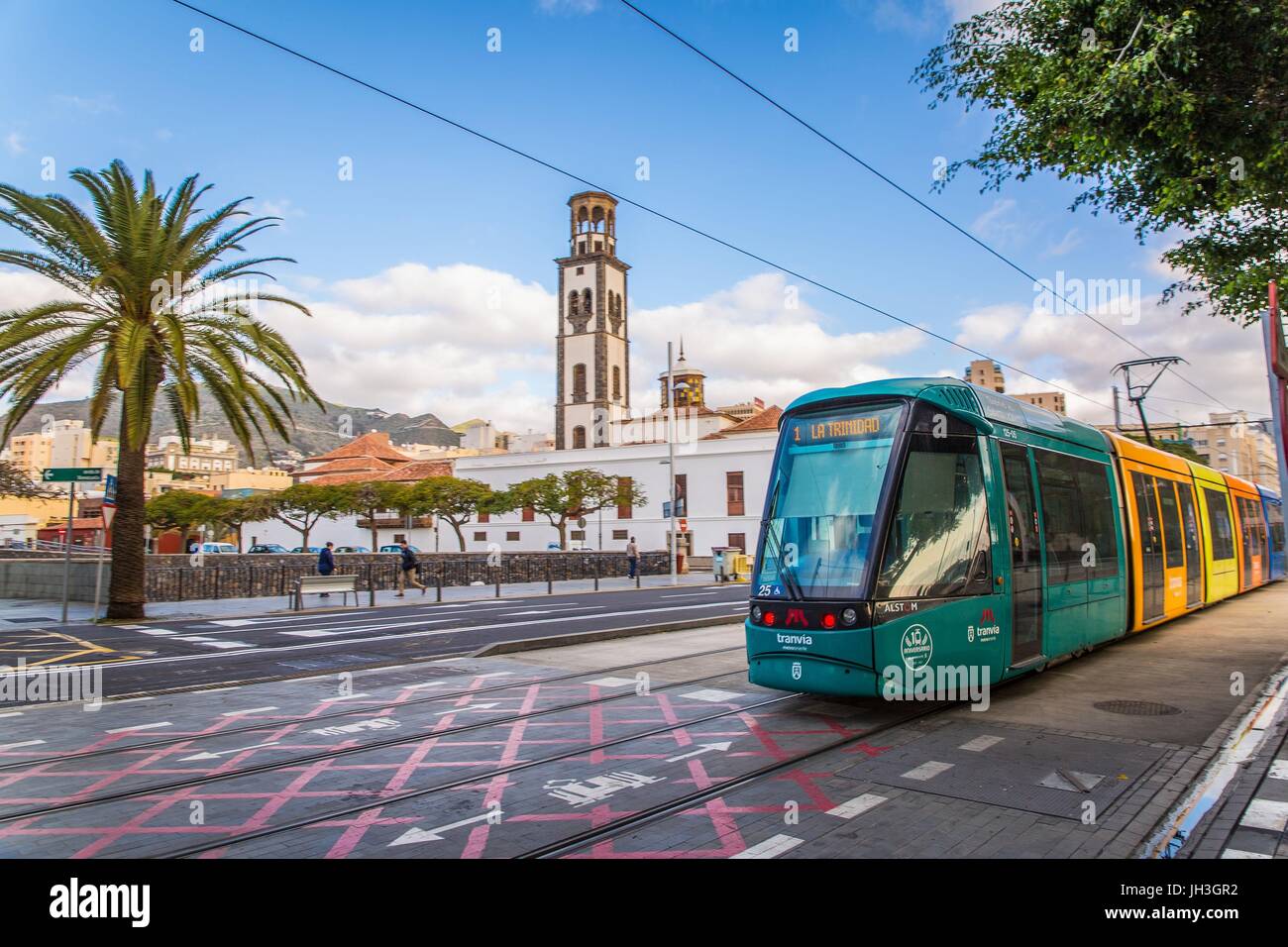 SANTA CRUZ DE TENERIFE,isola di Tenerife, Isole canarie, Spagna Foto Stock