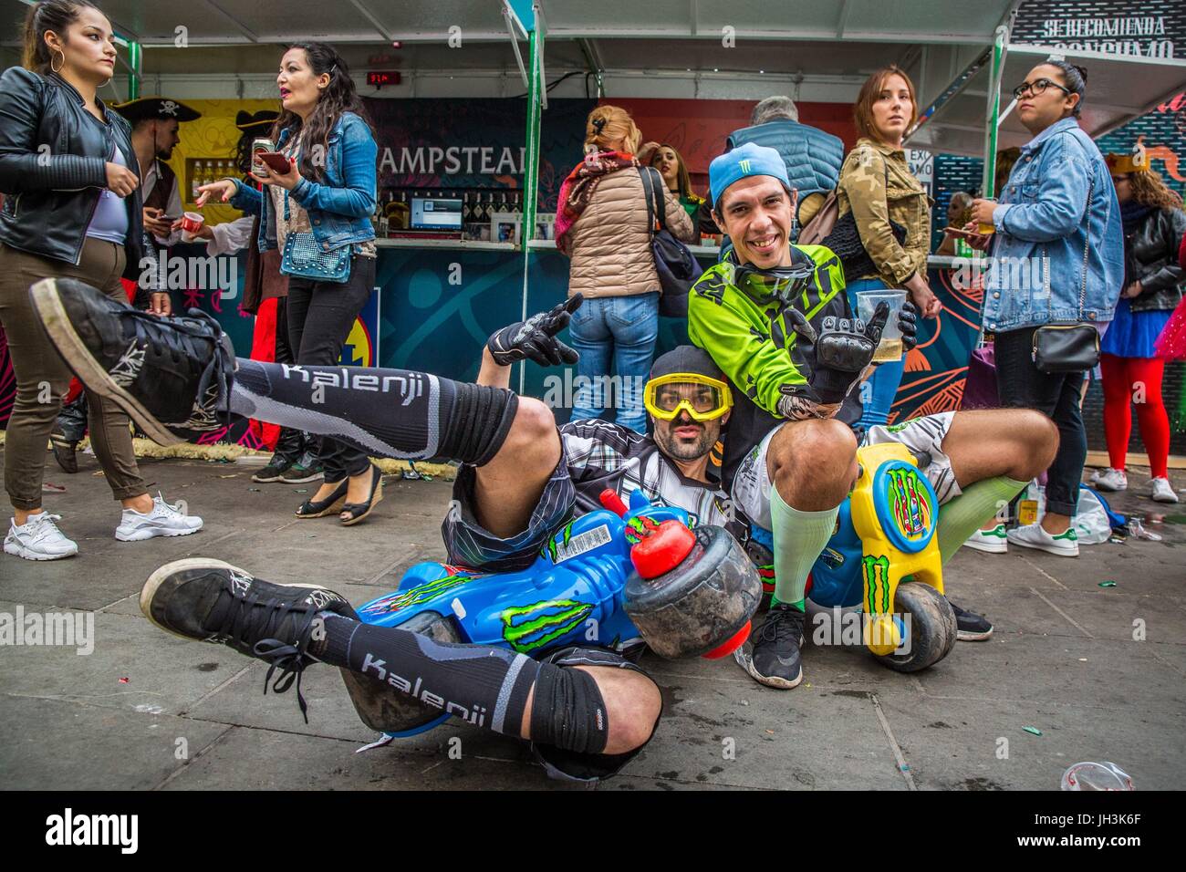 Il CARNEVALE DI SANTA CRUZ DE TENERIFE,isola di Tenerife, Isole canarie, Spagna Foto Stock