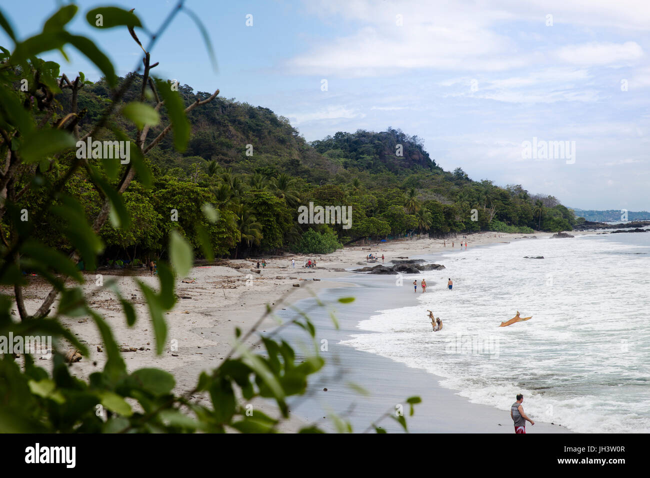 "Playa Montezuma' Costa Rica, Montezuma Foto Stock