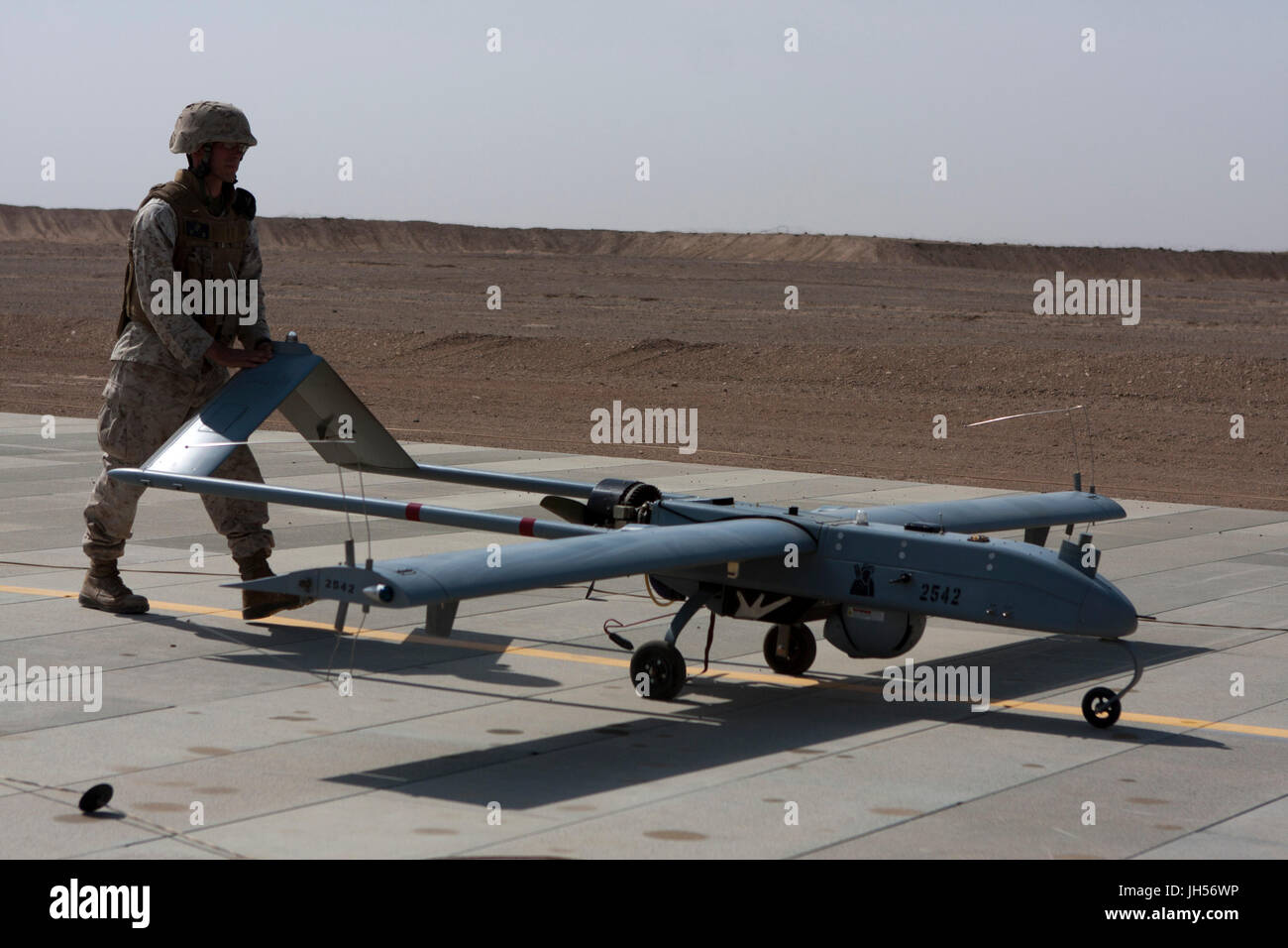 Militari USA fuchi e veicoli aerei senza equipaggio - UAV's Foto Stock