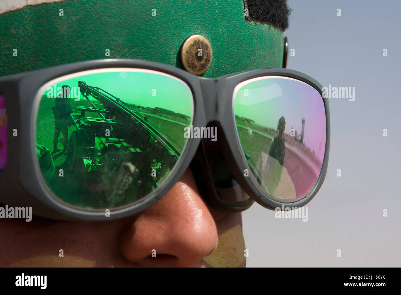 Militari USA fuchi e veicoli aerei senza equipaggio - UAV's Foto Stock