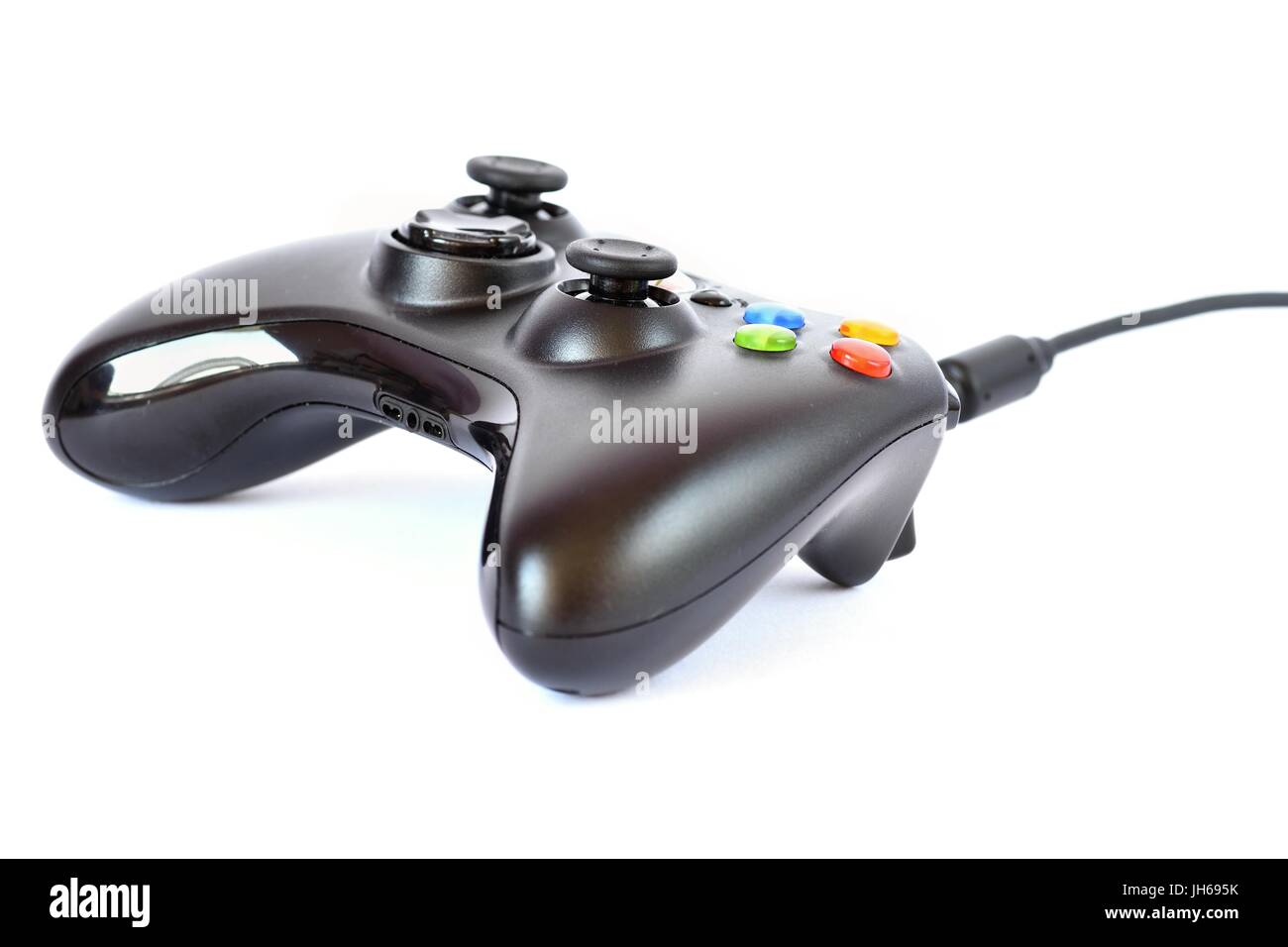 Gamepad. Isolato su un pulito sullo sfondo bianco. Foto Stock