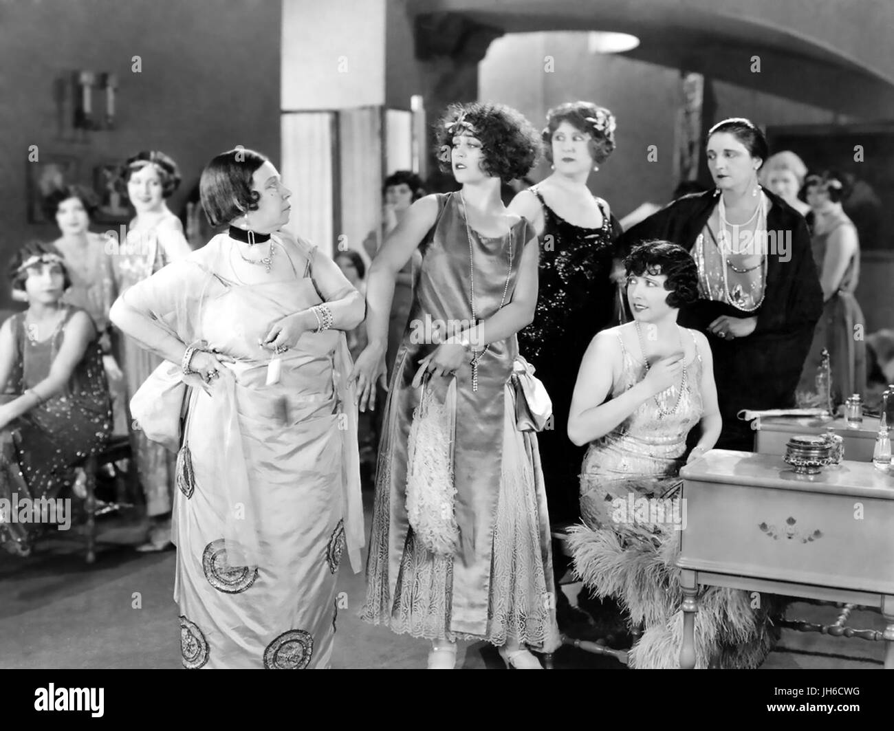 Sposato flirta 1924 MGM film con Federico Paolino al centro a destra Foto Stock