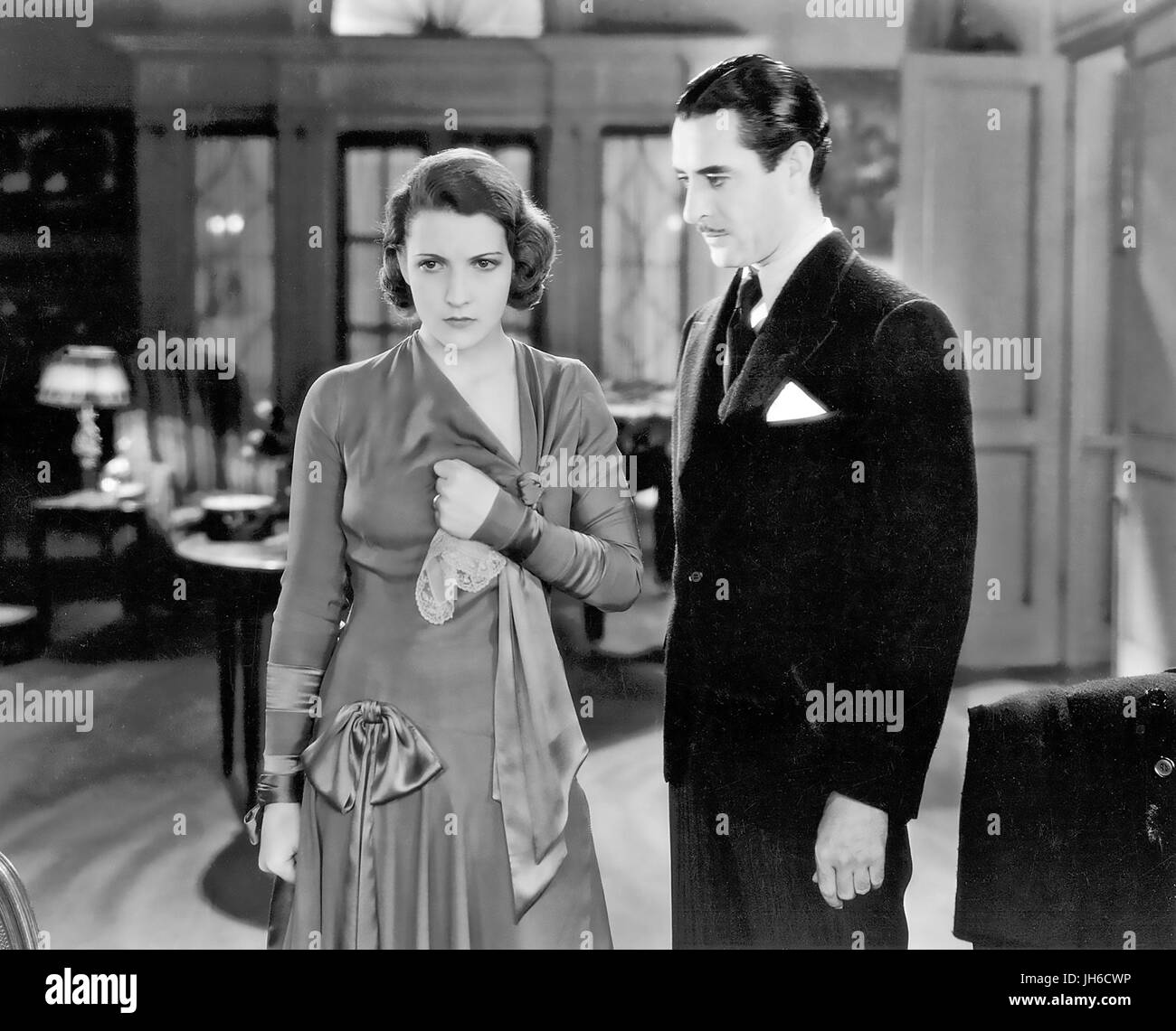 Le maschere del diavolo 1928 MGM film con Eva von Berna e John Gilbert Foto Stock