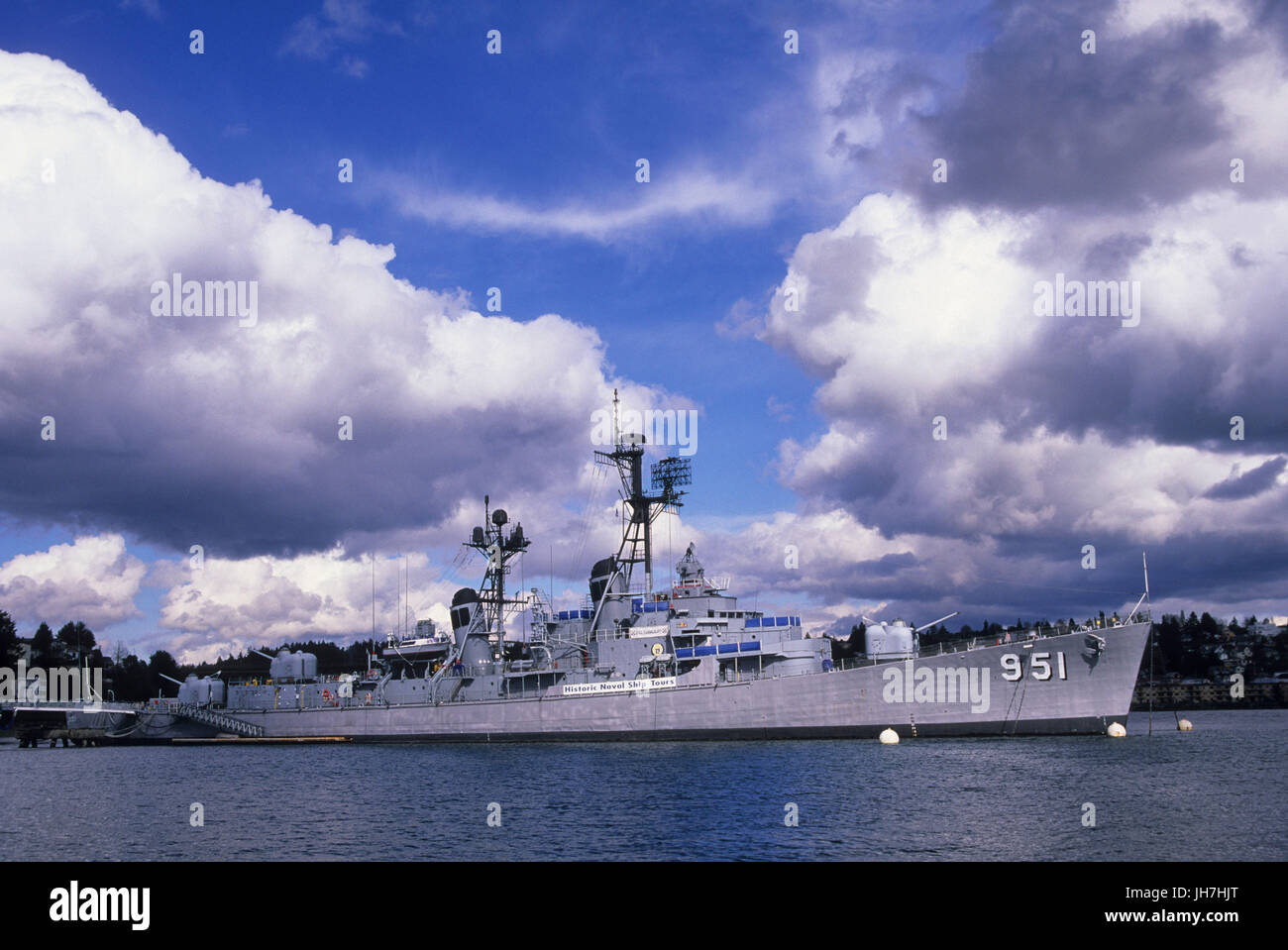 USS Turner gioia, Bremerton Boardwalk, Bremerton, Washington Foto Stock