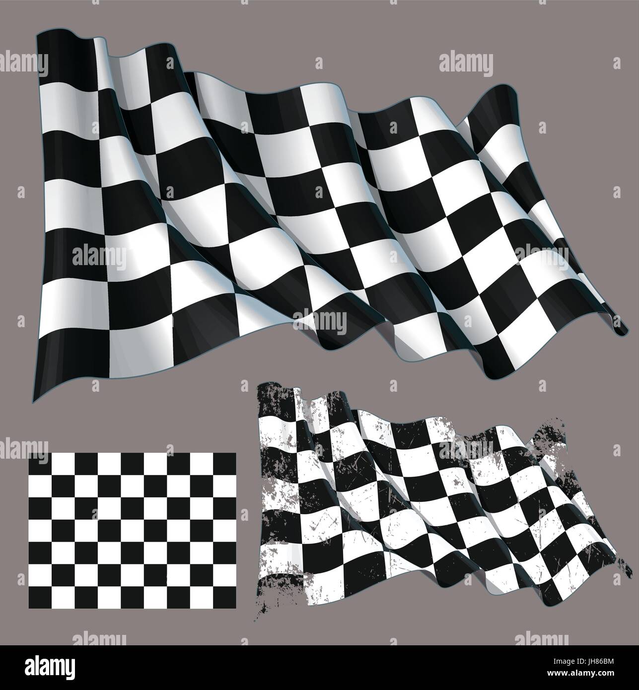 Illustrazione vettoriale di una gara automobilistica finitura sventola bandiera dama. Ciascun elemento su uno strato separato con ben definiti gruppi e sottogruppi. Facile da modificare Illustrazione Vettoriale Illustrazione vettoriale di una gara automobilistica finitura sventola bandiera dama. Ciascun elemento su uno strato separato con ben definiti gruppi e sottogruppi. Facile da modificare Illustrazione Vettoriale