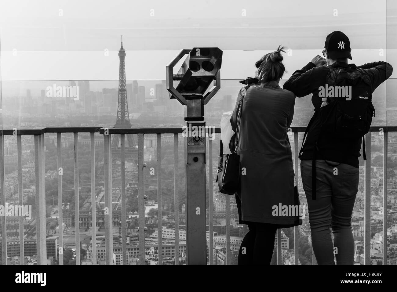 Esplorare le attrazioni di Parigi entro pochi giorni Foto Stock