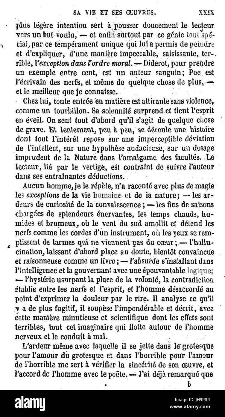 Histoires extraordinaires, 027 Foto Stock