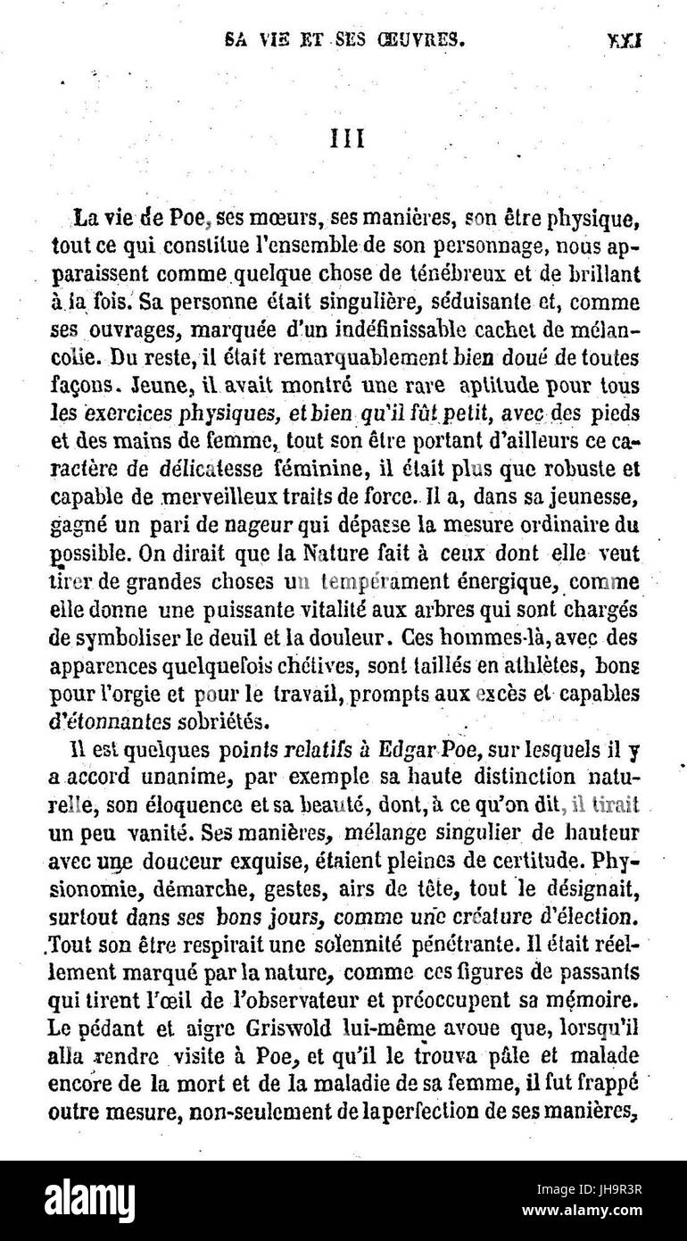 Histoires extraordinaires, 019 Foto Stock