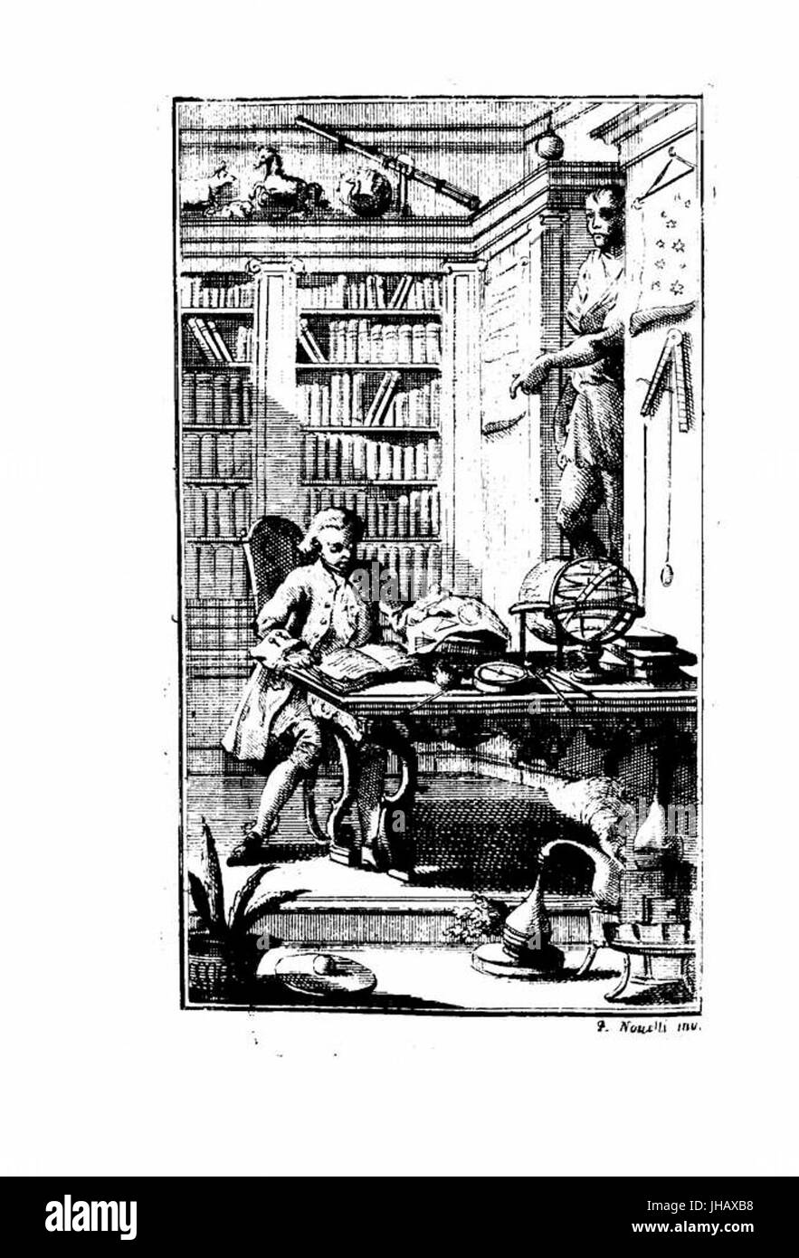 Maupertuis - Opere. Lettere e carteggi, 1760 - 1319774 Foto Stock