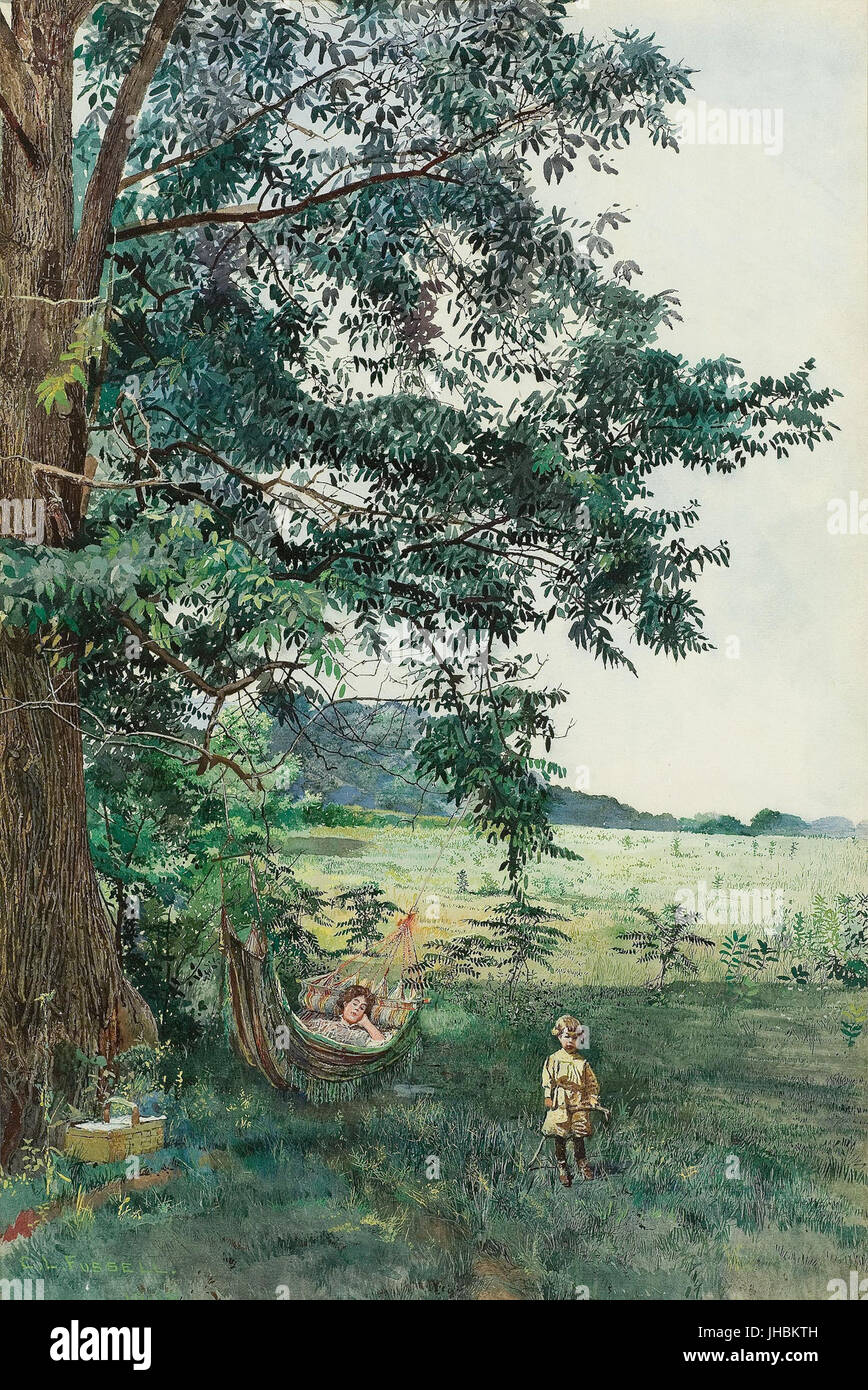 Charles Fussell Lewis - pomeriggio estivo Foto Stock