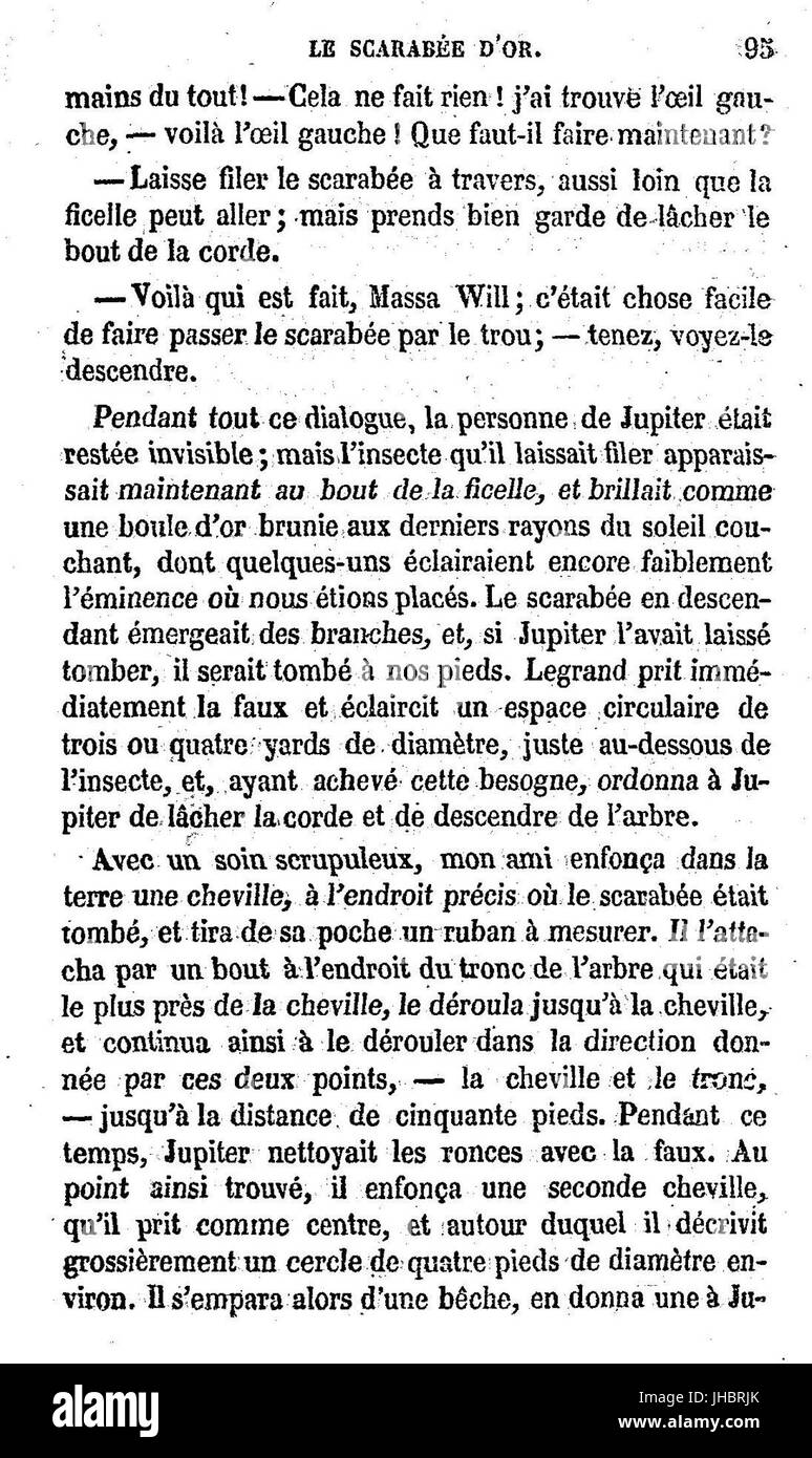 Histoires extraordinaires, 124 Foto Stock