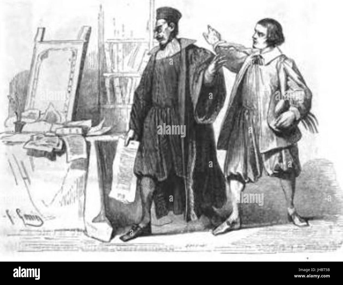 I promessi sposi 058 Foto Stock