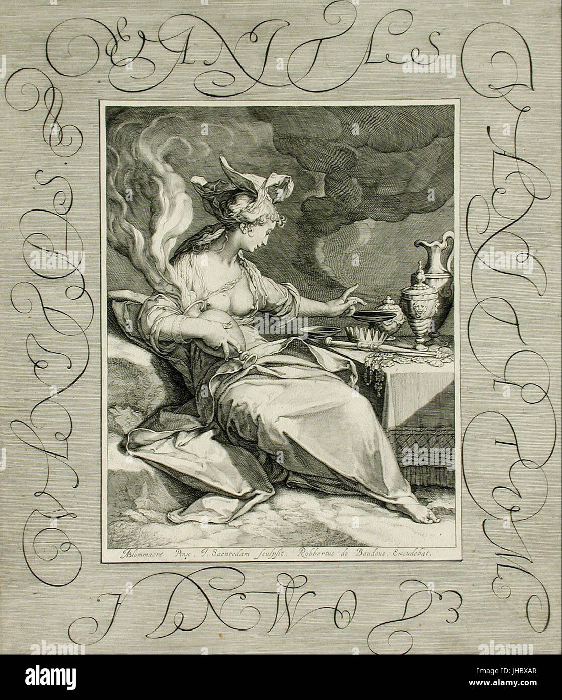 Jan Pietersz Saenredam - Vanitas - Foto Stock