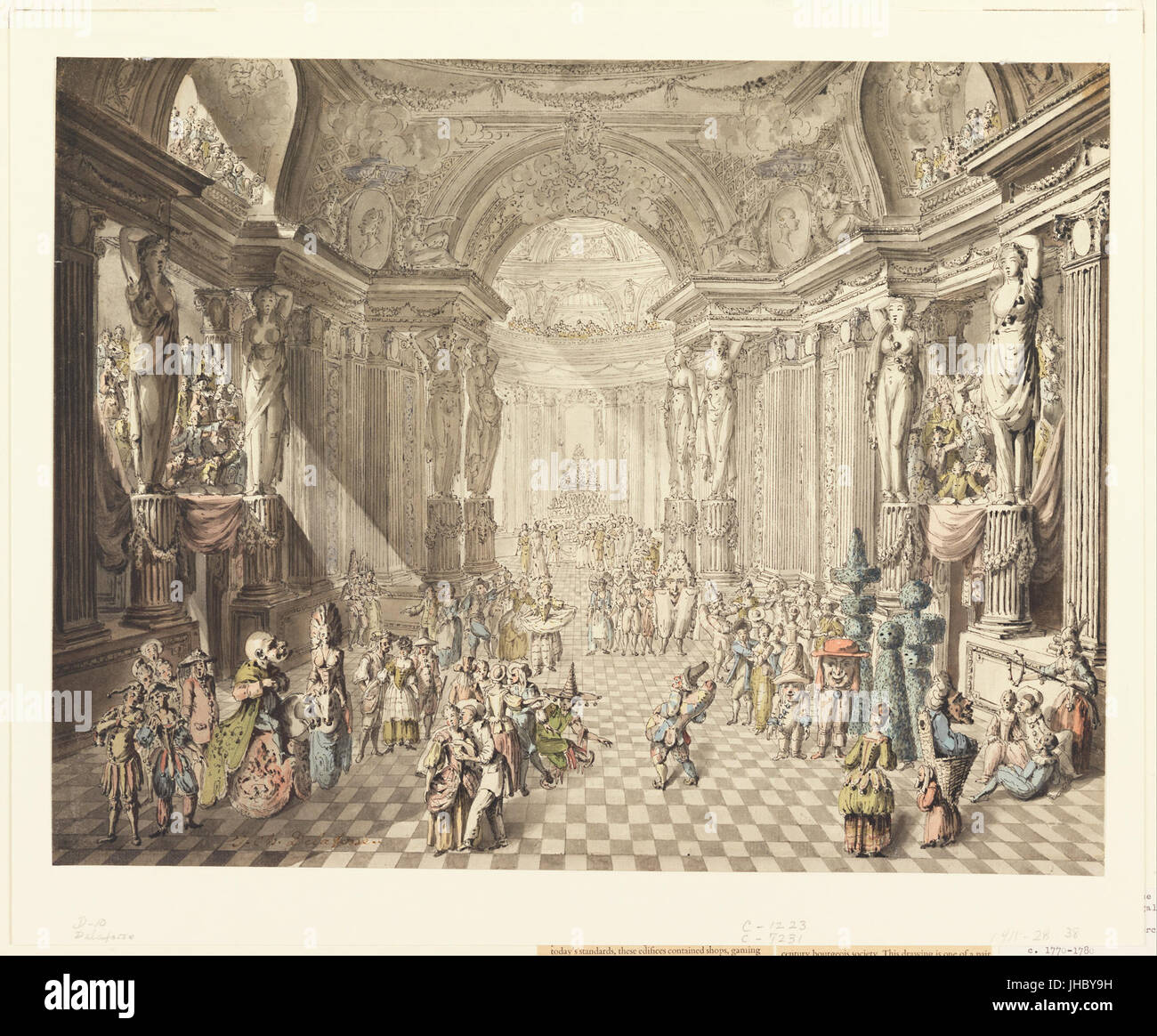 Jean-Charles Delafosse - Una Masquerade - Foto Stock