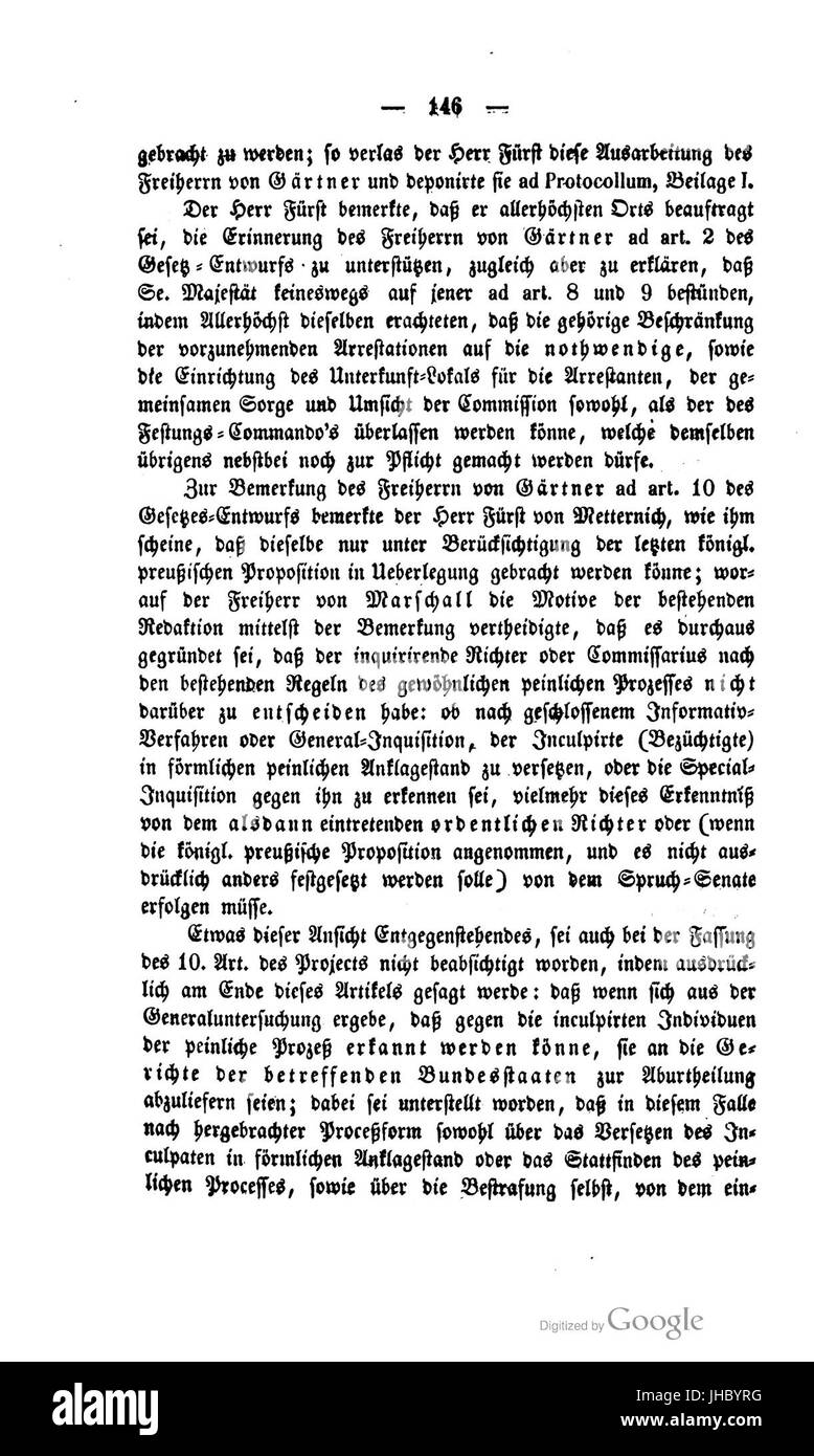 Karlsbader Protokolle 41 Foto Stock