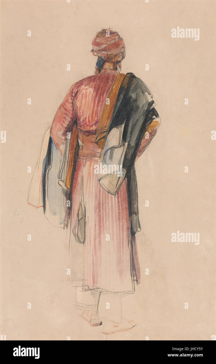 John Frederick Lewis - Beduino - Foto Stock