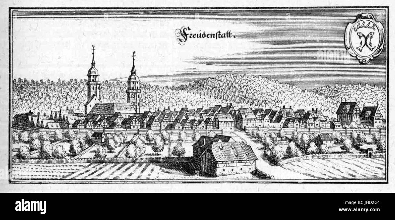 Freudenstatt Foto Stock