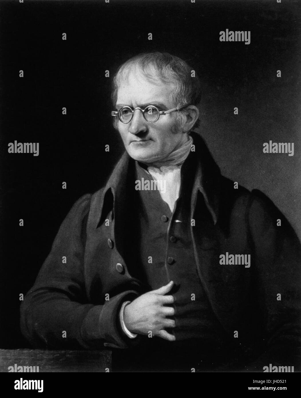 John Dalton da Charles Turner Foto Stock