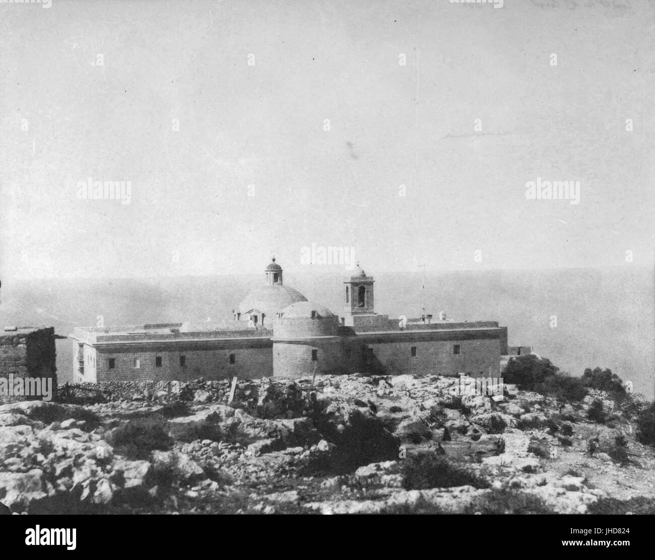 Louis Vignes. Couvent du Mont Carmel. 1860 Foto Stock