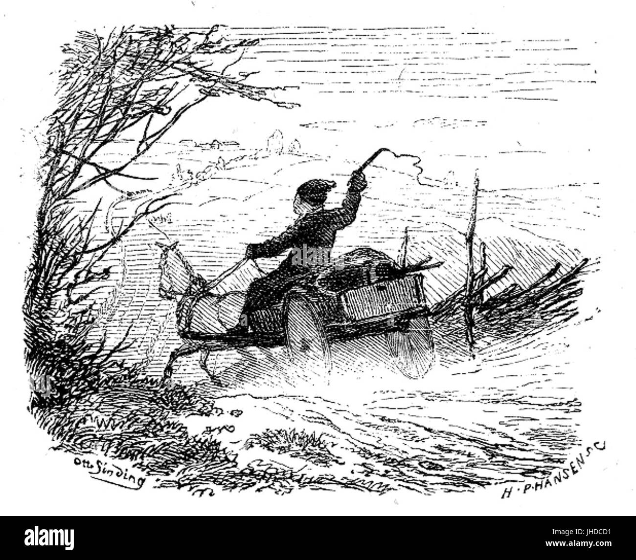 Norske folke- og huldre-eventyr - En Sommernat Krogskoven paa 4 Foto Stock