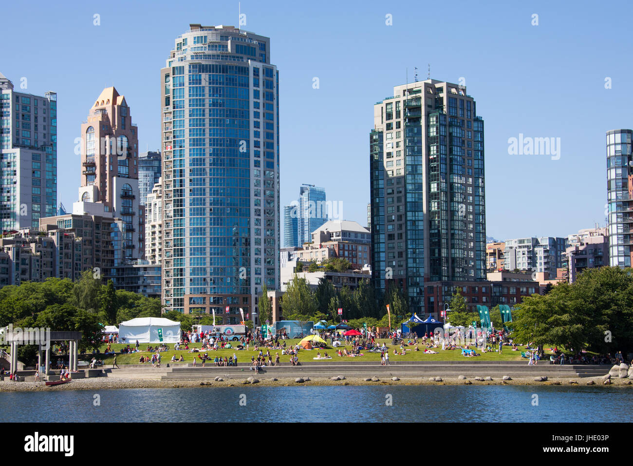 David Lam Park, Vancouver, Canada Foto Stock