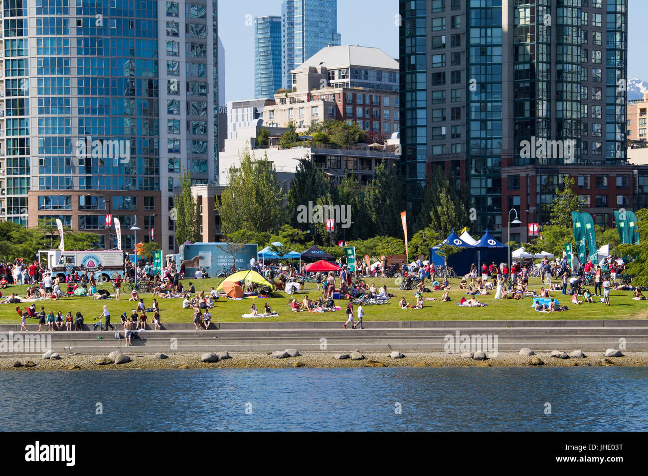 David Lam Park, Vancouver, Canada Foto Stock