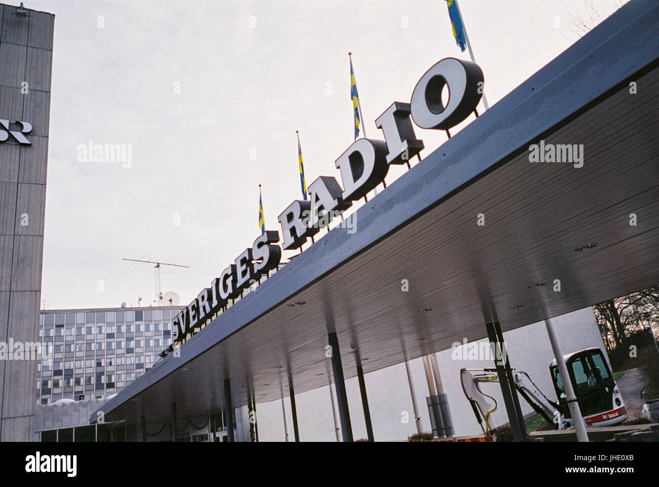 RADIO svedese sede Stoccolma Svezia Foto Stock