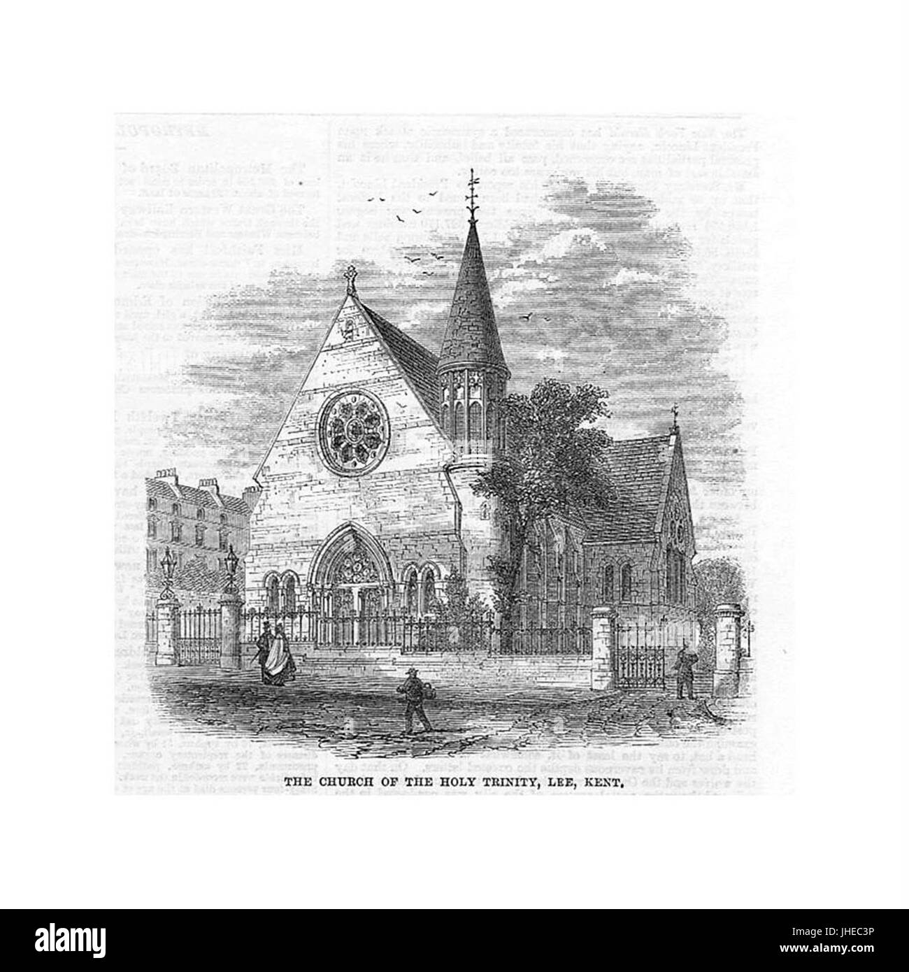 Santa Trinità Lee Londra 1864 Foto Stock