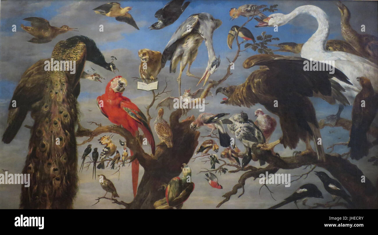 Frans Snyders - Concerto di uccelli - WGA21527 Foto Stock