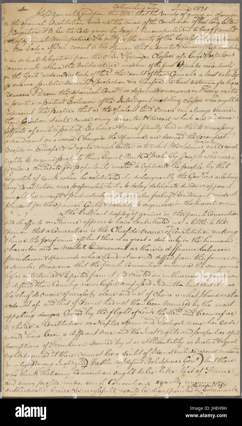 1821 (NYPL b11904004-5217826) Foto Stock