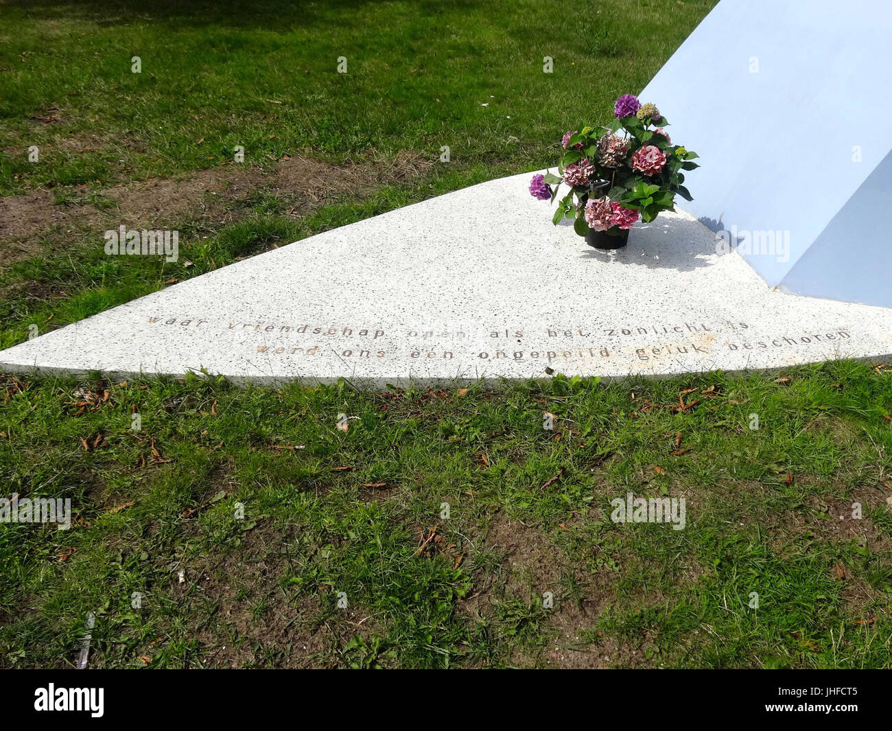 20150730 Homomonument (dettaglio) sportello Theo dieci hanno Den Haag Foto Stock