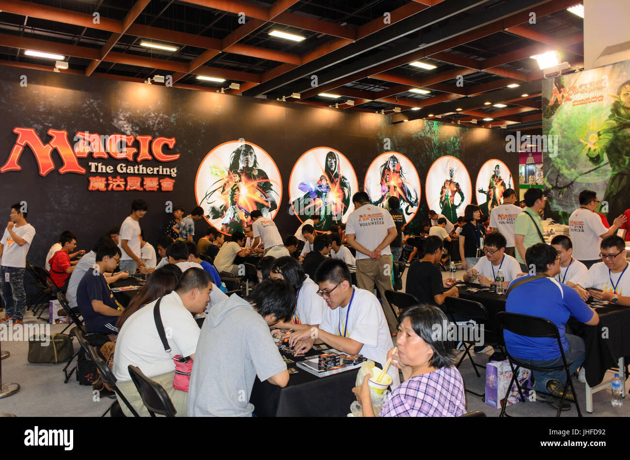 2015 Mostra fumetti, Day 1, Hasbro Inc. 20150806 Foto Stock