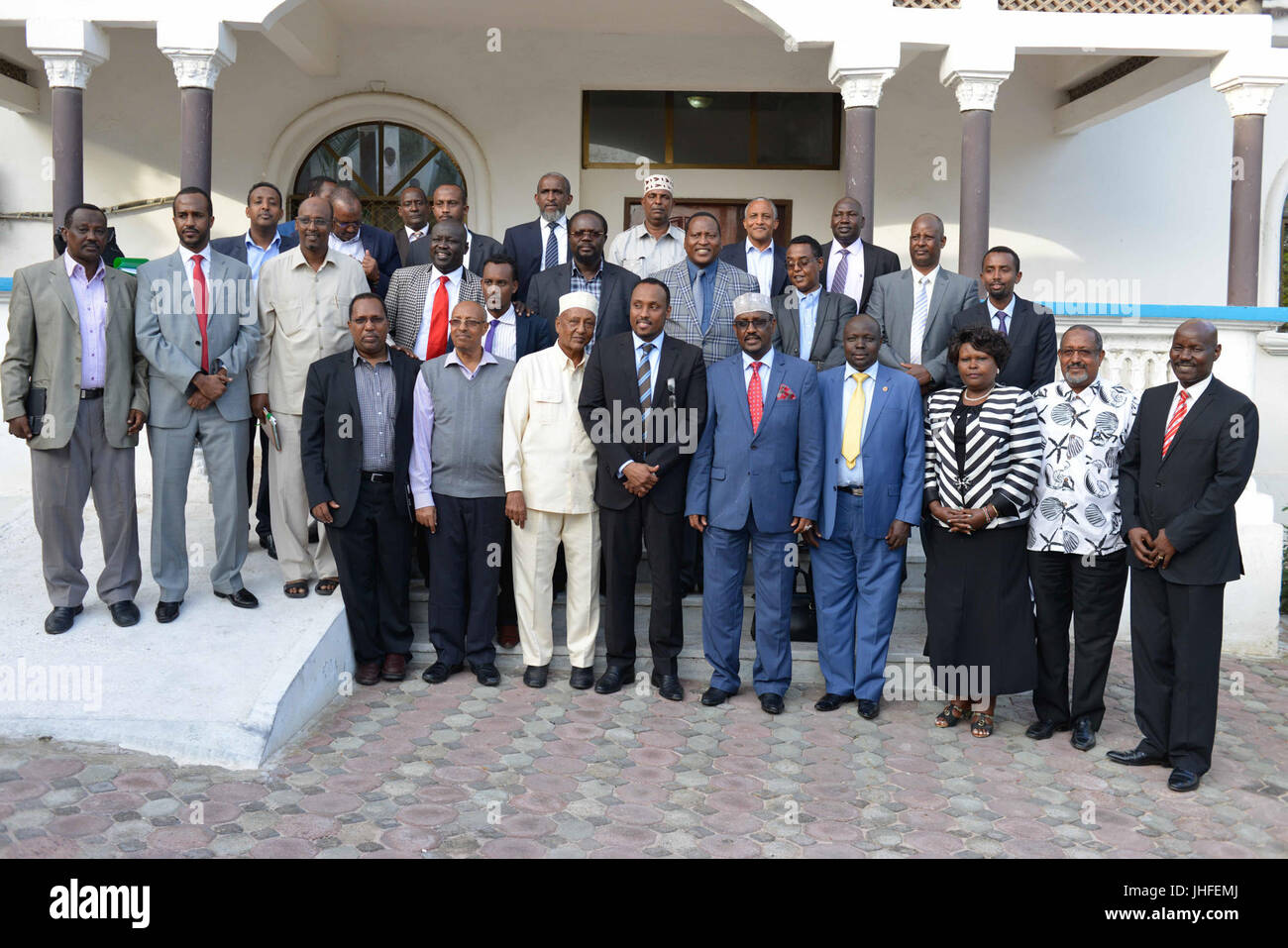 2015 18 keniota visita MPs Somalia-11 (20722944332) Foto Stock