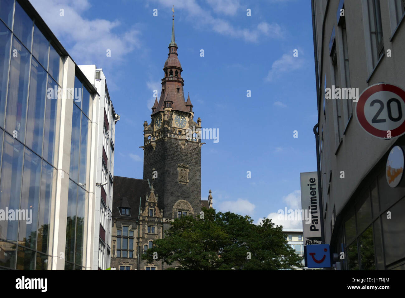 2015.09.26.115644 Rathaus Wuppertal Foto Stock