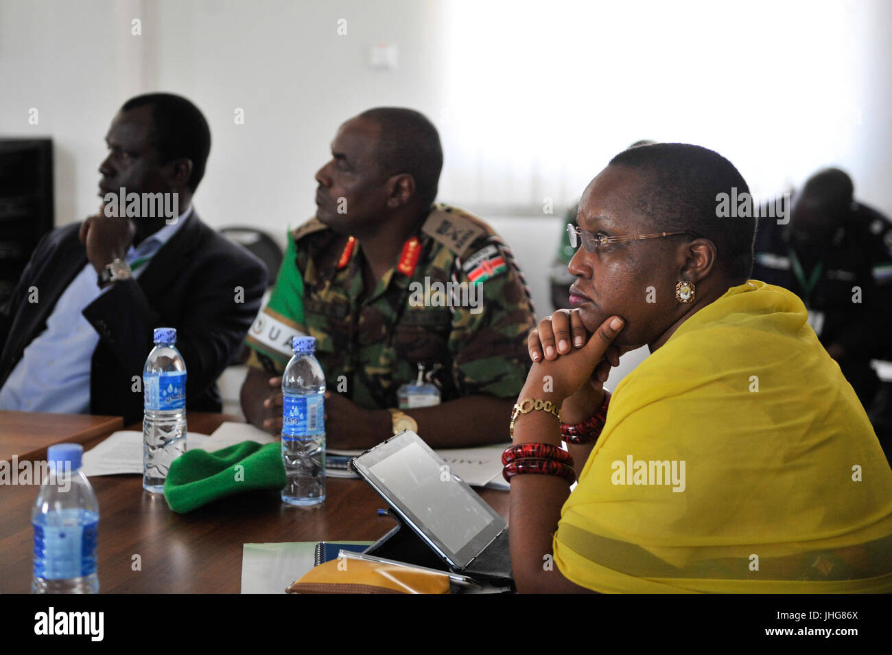 2015 09 AMISOM incontro-4 (19549572401) Foto Stock