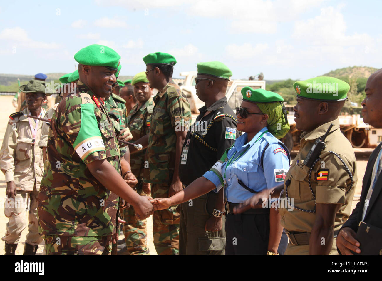 2015 03 visite FC Beletweyne-3 (23469336776) Foto Stock