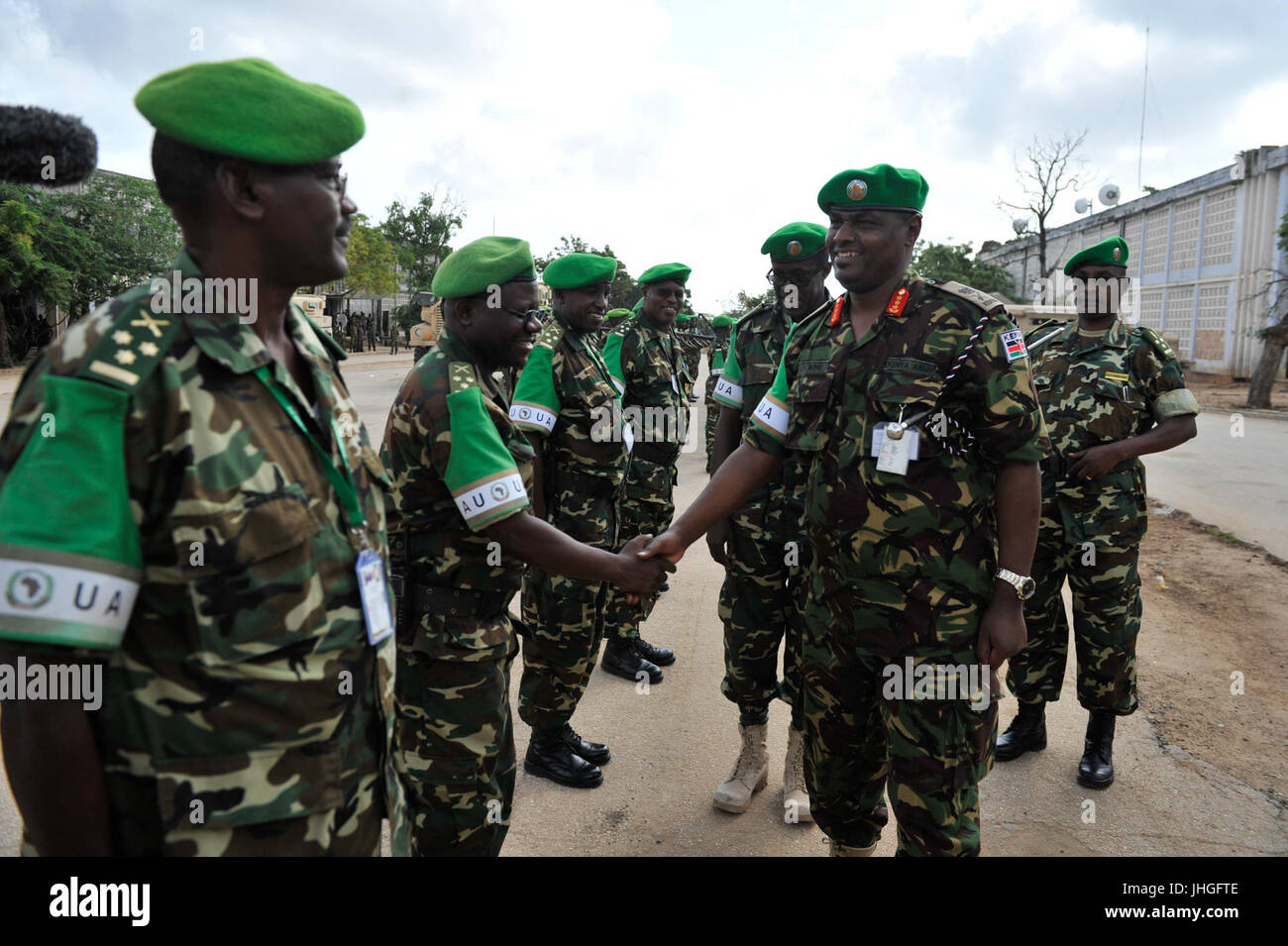 2015 06 visite FC contingente burundese-3 (22929974983) Foto Stock