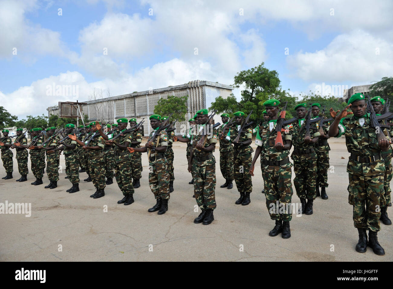 2015 06 visite FC contingente burundese-4 (22928809904) Foto Stock
