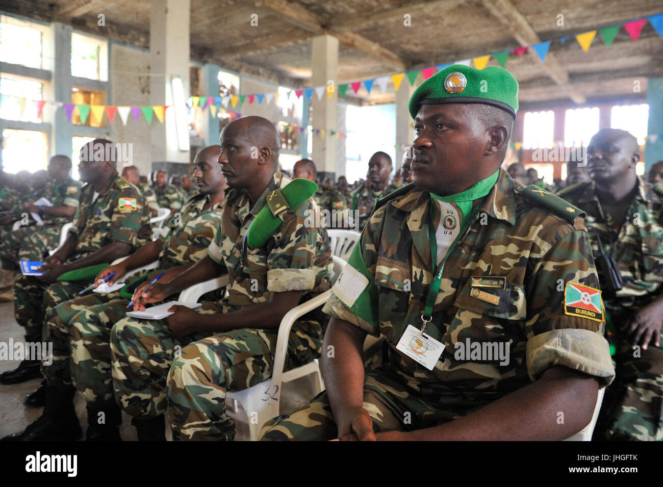 2015 06 visite FC contingente burundese-2 (23557059575) Foto Stock