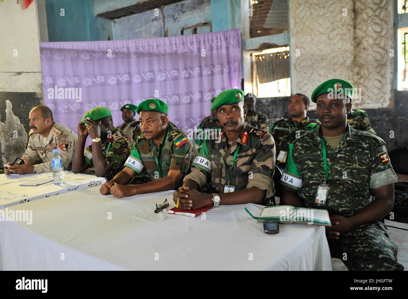 2015 06 visite FC contingente burundese-10 (23261326470) Foto Stock