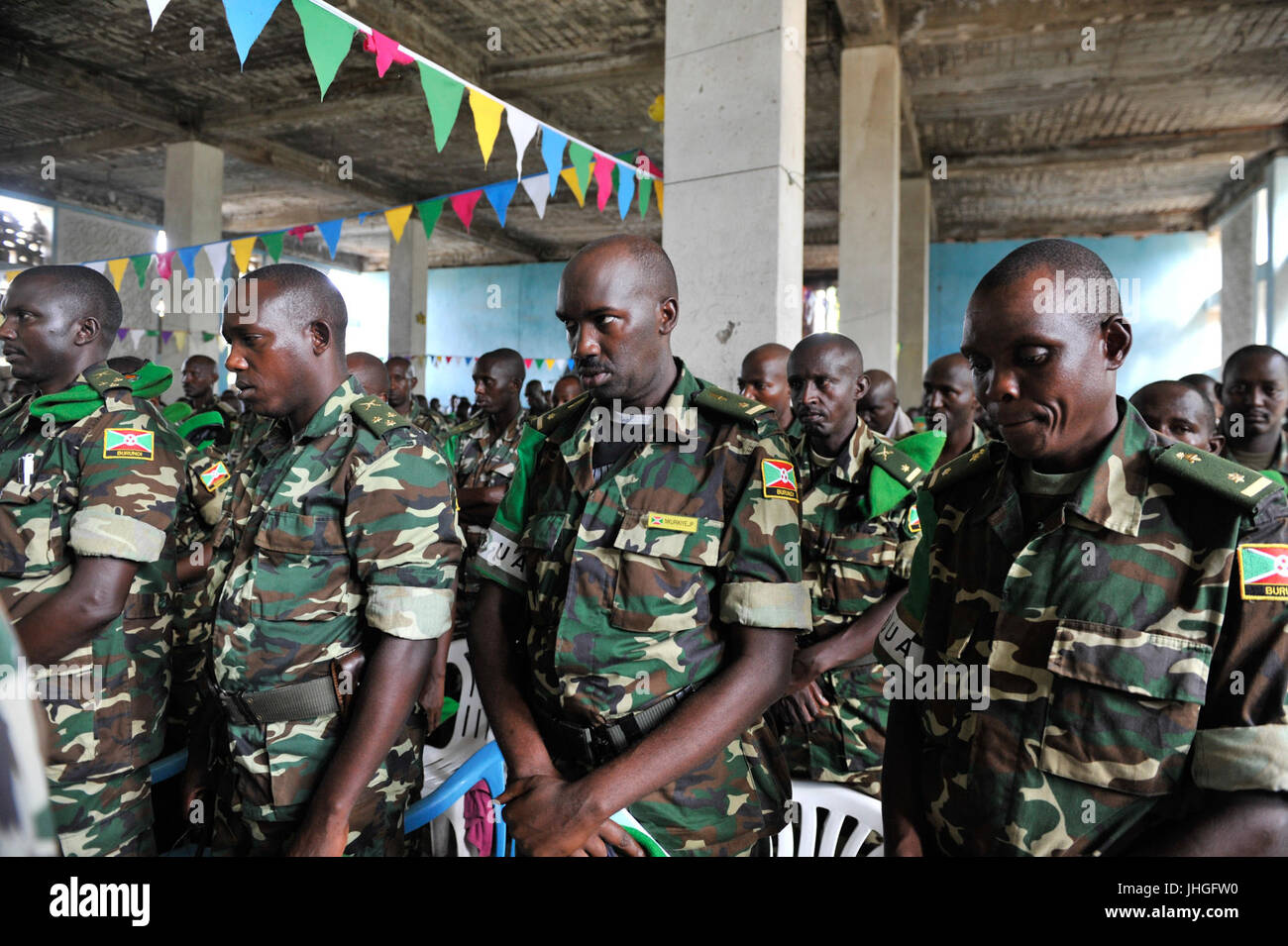2015 06 visite FC contingente burundese-12 (23189101549) Foto Stock