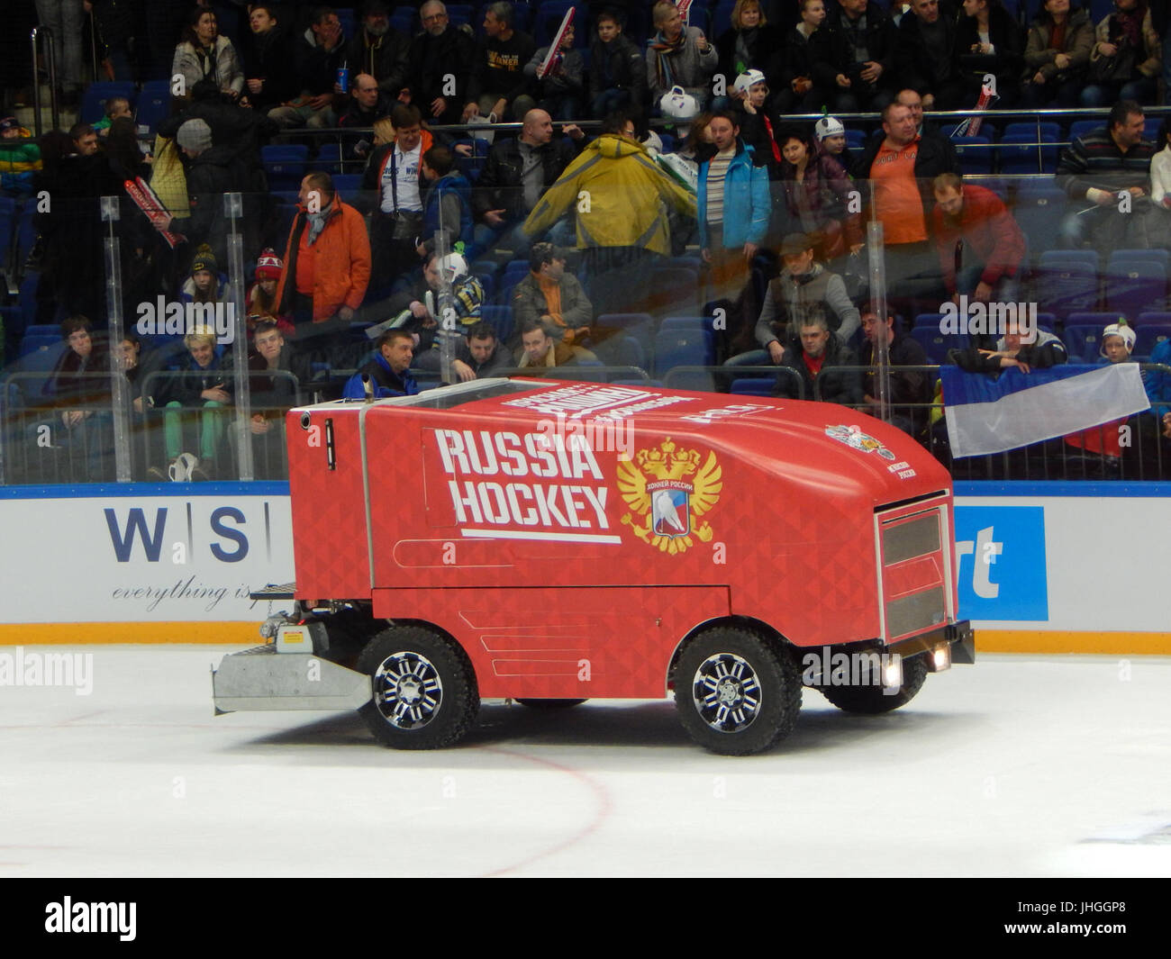 2015 C1C - Ice resurfacer a VTB Palazzo di Ghiaccio Foto Stock
