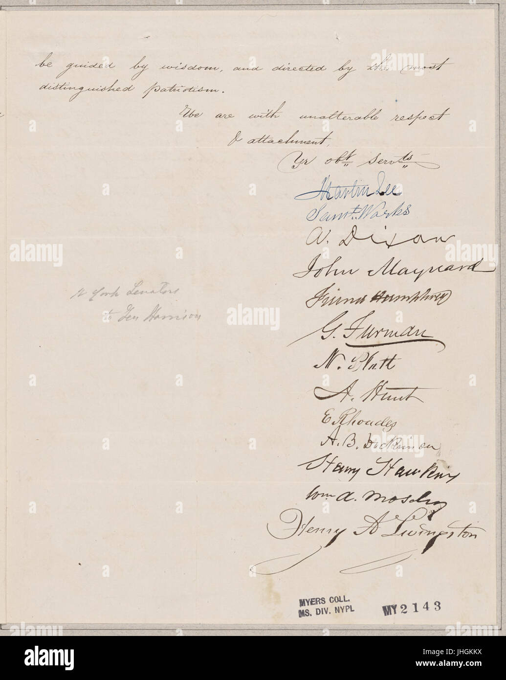 Camera del Senato, Albany (NYPL b11868620-5387946) Foto Stock