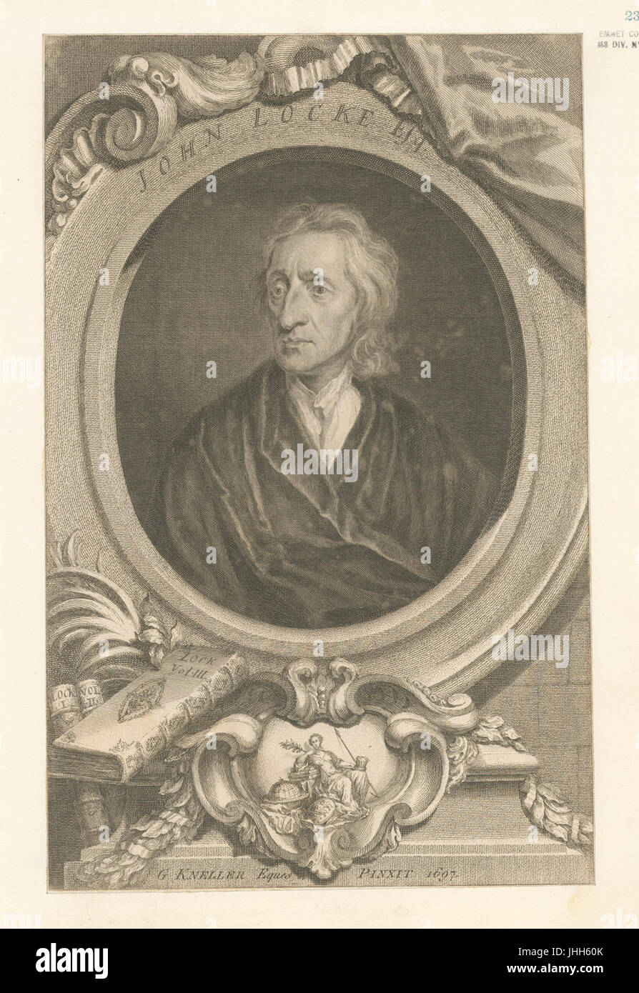 John Locke Esq (NYPL ADE-253765-478572) Foto Stock