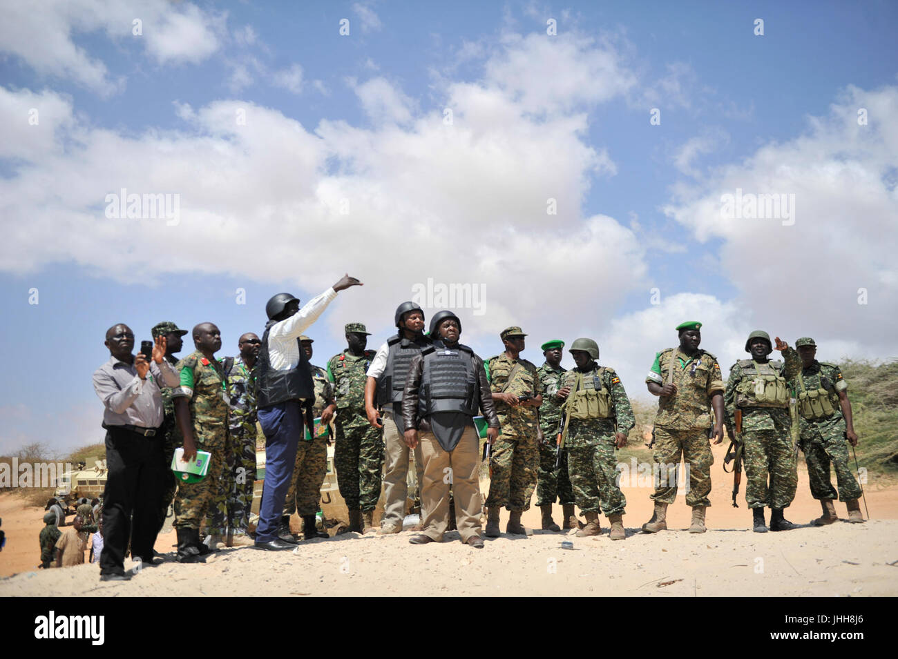 2016 02 12 AU visite delle delegazioni Marka-5 (24979133535) Foto Stock