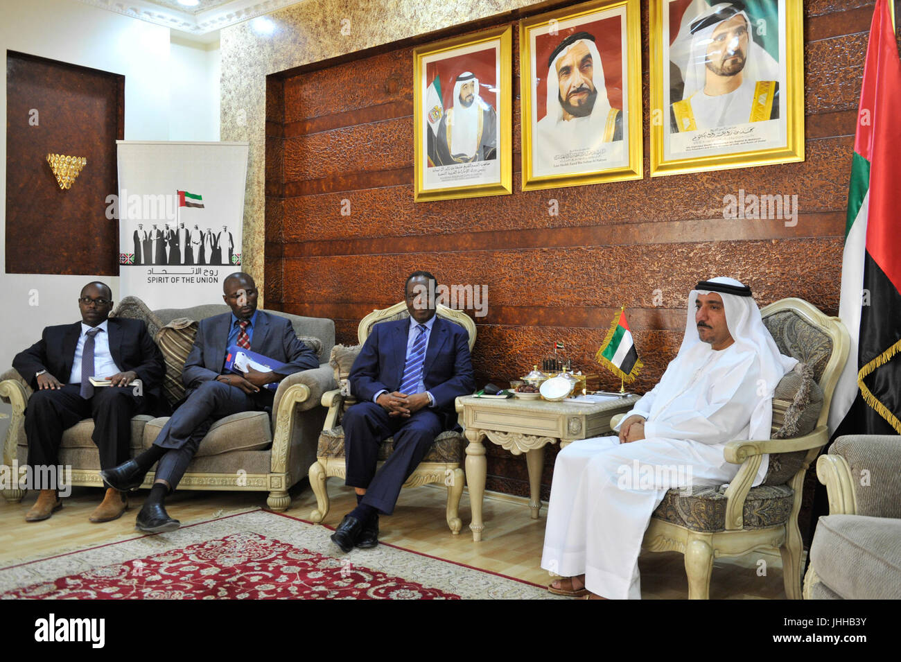 2016 04 10 Visite SRCC turco AMBASCIATE DEGLI EMIRATI ARABI UNITI-9 (26253979142) Foto Stock