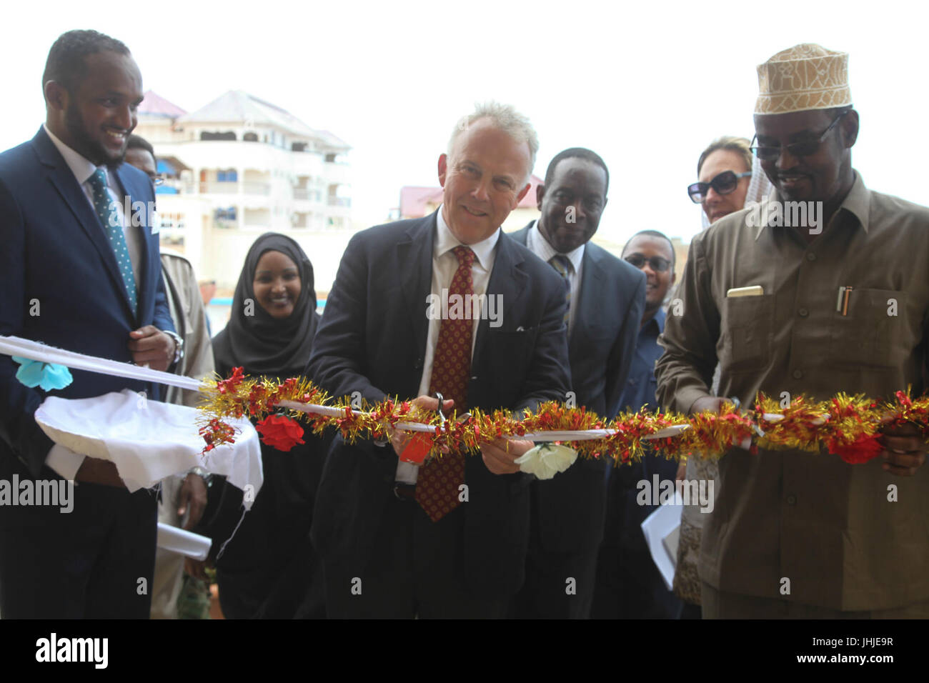 2016 24 SRSG e visita SRCC Kismaayo-6 (30850947090) Foto Stock