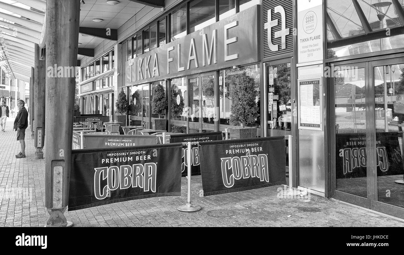 Waterfront Bristol U K Foto Stock