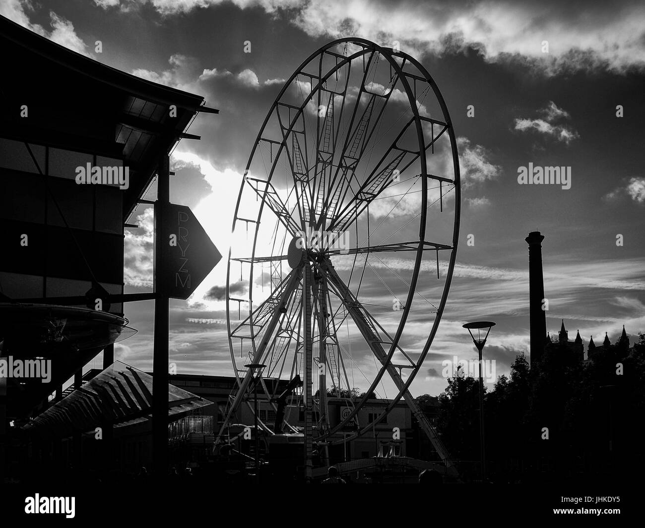 Street Photography Waterfront Bristol Foto Stock